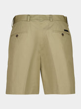 Prada Beige Cotton Bermuda Shorts
