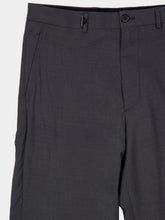 Prada Grey Mohair and Virgin Wool Tailored Trousers