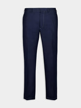 Prada Navy Blue Linen Pants