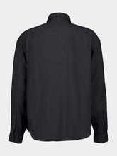 Ami Paris Anthracite Cotton Boxy Shirt
