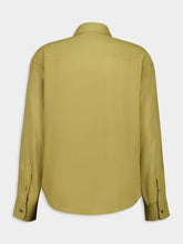 Ami Paris Bronze Cotton Boxy Shirt