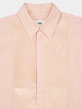 Ami Paris Powder Pink Oversized Bib Shirt