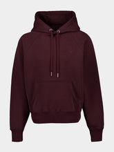Ami Paris Aubergine Tonal Organic Cotton Sweatshirt