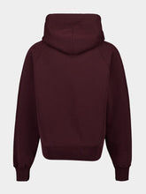 Ami Paris Aubergine Tonal Organic Cotton Sweatshirt