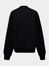 Ami Paris Black Ami de Coeur Cotton Sweatshirt