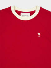 Ami Paris Ruby Red and Ivory Ami de Coeur Sweatshirt