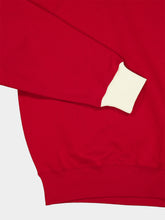 Ami Paris Ruby Red and Ivory Ami de Coeur Sweatshirt