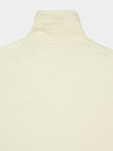 Ami Paris Ivory Ami de Coeur Boxy Cotton Zip Sweatshirt