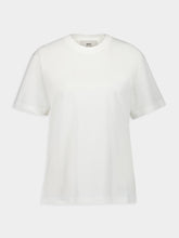 Ami Paris White Organic Cotton T-Shirt