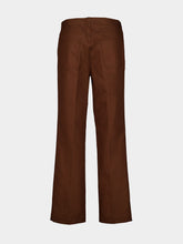 Valentino Garavani Tobacco Brown Wide-Leg Trousers