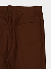 Valentino Garavani Tobacco Brown Wide-Leg Trousers