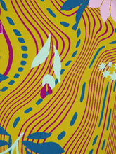 Paula Varvara Floral Psic Jacquard Dress