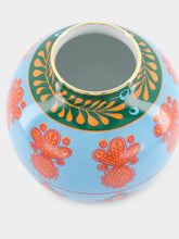 La DoubleJ Bubble Blue Porcelain Vase