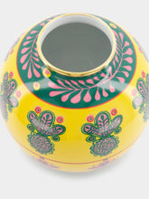 La DoubleJ Bubble Yellow Porcelain Vase