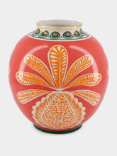 La DoubleJ Bubble Red Porcelain Vase