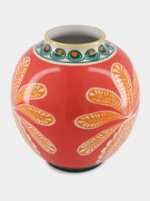 La DoubleJ Bubble Red Porcelain Vase