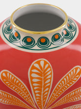 La DoubleJ Bubble Red Porcelain Vase