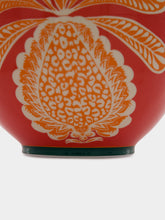 La DoubleJ Bubble Red Porcelain Vase