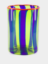 La DoubleJ Murano Glass Blue Torretta Vase