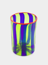 La DoubleJ Murano Glass Blue Torretta Vase