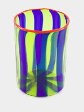 La DoubleJ Murano Glass Blue Torretta Vase