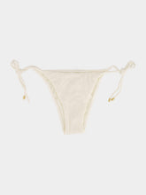 ViX White Firenze Tie Side Bikini Bottom