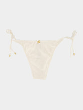 ViX White Firenze Tie Side Bikini Bottom