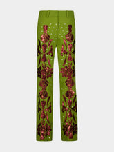 Vega Sequins Embroidered Pants | PDP - Fashion Clinic