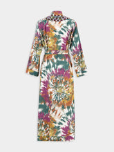 Paula Vera Ocotillo Print Linen Dress