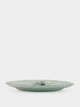 Paravicini Veranda Camelia Celeste Ceramic Dinner Plate