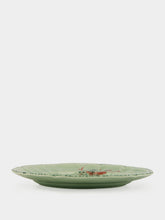 Paravicini Veranda Camelia Celadon Ceramic Dinner Plate