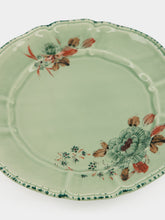 Paravicini Veranda Camelia Celadon Ceramic Dinner Plate