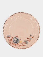 Paravicini Veranda Gardenia Rose Ceramic Dinner Plate
