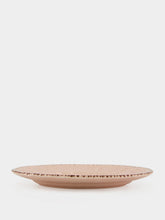 Paravicini Veranda Peach Rose Ceramic Dinner Plate