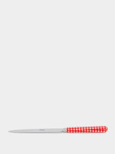 Vichy Red Dinner Knife