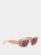 Valentino Garavani V-Cinque Pink Sunglasses