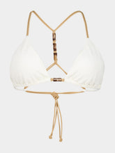ViX White Firenze Lesley T Back Tri Top