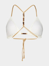 ViX White Firenze Lesley T Back Tri Top