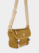 Prada Cork Beige Re-Nylon Shoulder Bag