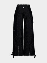 Casablanca Black Monogram Rave Casual Fit Pants