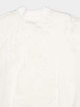 Casablanca Off-White Satin Bomber Jacket