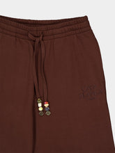 Casablanca Dark Brown Wide Leg Sweatpants