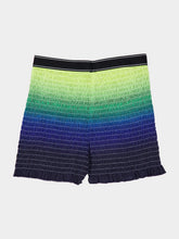 Casablanca Gradient Shirred Cotton Shorts