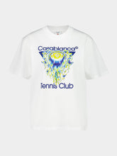 Casablanca White Tennis Club Icon Cotton T-Shirt