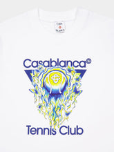 Casablanca White Tennis Club Icon Cotton T-Shirt