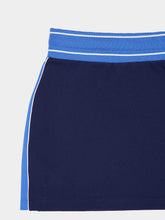 Casablanca Navy Punto Mini Skirt