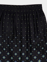 Casablanca Black Degrade Monogram Silk Trousers