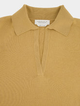 Gabriela Hearst Camel Bradley Maxi Dress with Collar in Virgin Wool