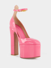 Valentino Garavani Pink Patent Platform 105mm Pumps