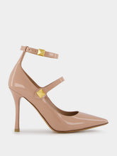 Valentino Garavani Roman Stud Patent Tiptoe 100mm Pumps